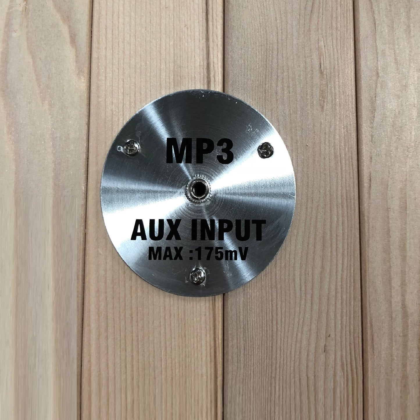 Maxxus "Avignon" 3 Person Corner Near Zero EMF FAR IR Sauna (MX-K356-01-ZF CED)