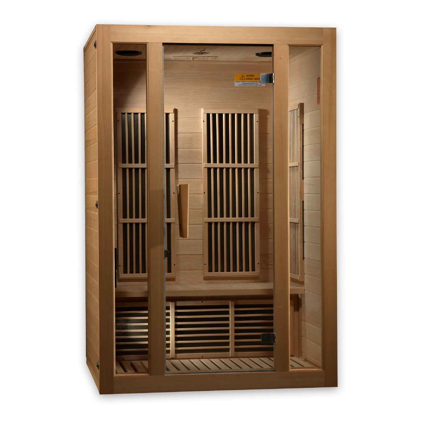 Maxxus Seattle 2 person Low EMF FAR Infrared Sauna Canadian Hemlock