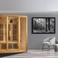 Maxxus Bellevue 3 person Low EMF FAR Infrared Sauna Canadian Hemlock