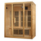 Maxxus "Bellevue" 3 Person Near Zero EMF FAR IR Sauna (MX-J306-01-ZF)