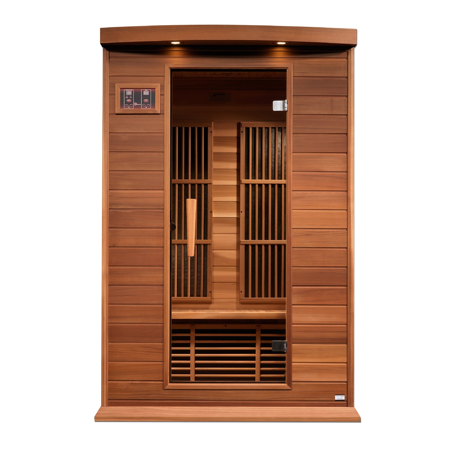 Maxxus Cholet Edition 2 Person Near Zero EMF FAR Infrared Sauna - Canadian Red Cedar