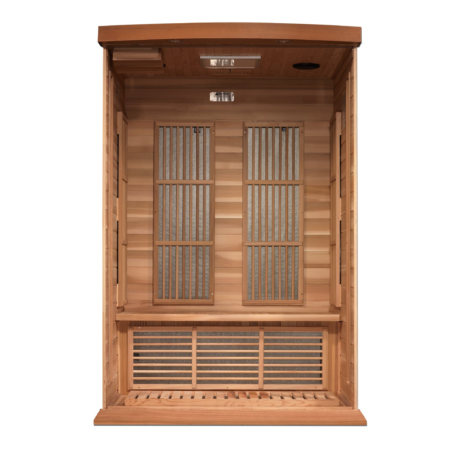 Maxxus Cholet Edition 2 Person Near Zero EMF FAR Infrared Sauna - Canadian Red Cedar