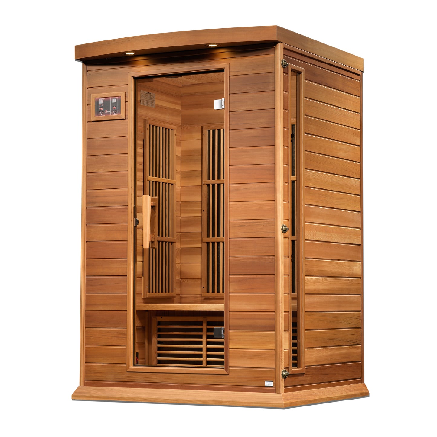 Maxxus Cholet Edition 2 Person Near Zero EMF FAR Infrared Sauna - Canadian Red Cedar