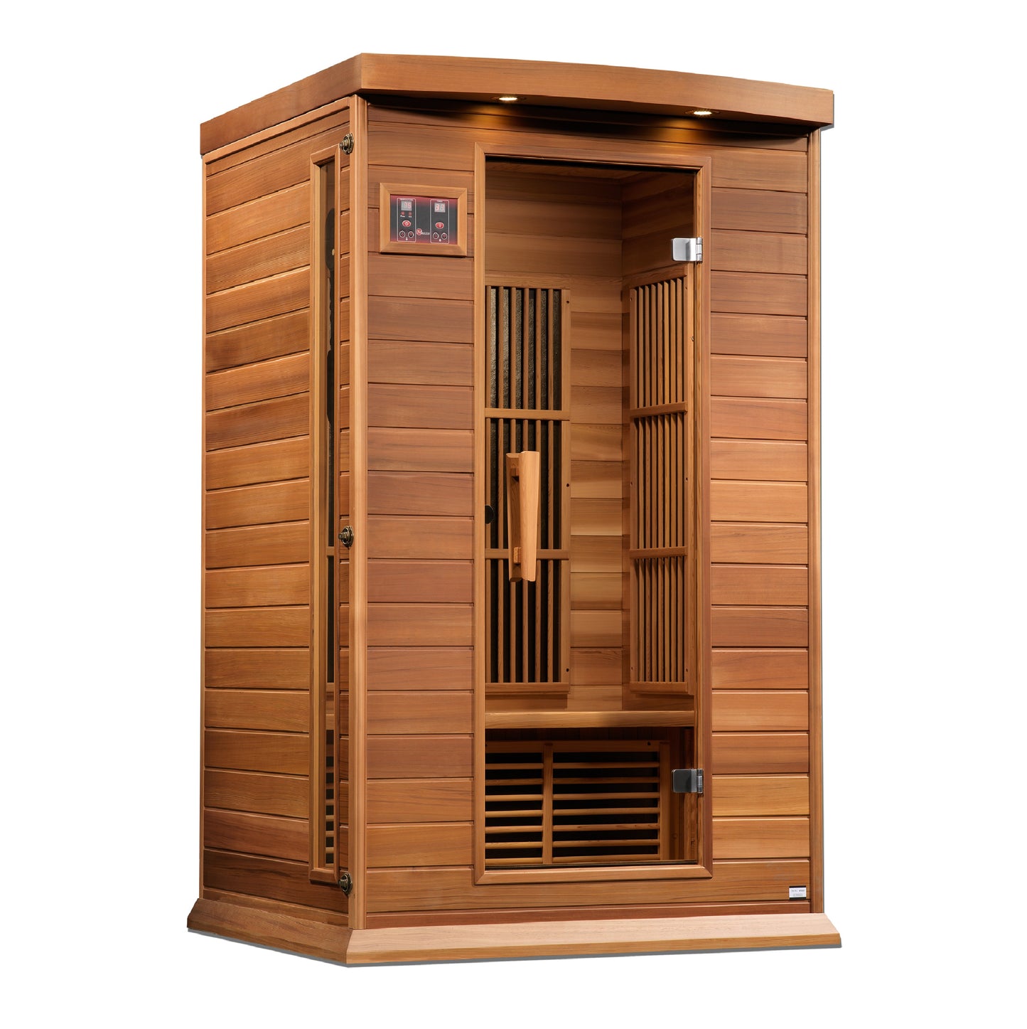 Maxxus Cholet Edition 2 Person Near Zero EMF FAR Infrared Sauna - Canadian Red Cedar