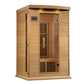 Maxxus 2 Person Near Zero EMF FAR Infrared Sauna - Canadian Hemlock