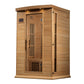 Maxxus 2 Person Near Zero EMF FAR IR Sauna (MX-K206-01-ZF HEM)
