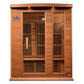 Maxxus Montilemar Edition 3 Person Near Zero EMF FAR Infrared Sauna - Canadian Red Cedar