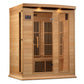 Maxxus 3 Person Near Zero EMF FAR IR Sauna (MX-K306-01-ZF HEM)