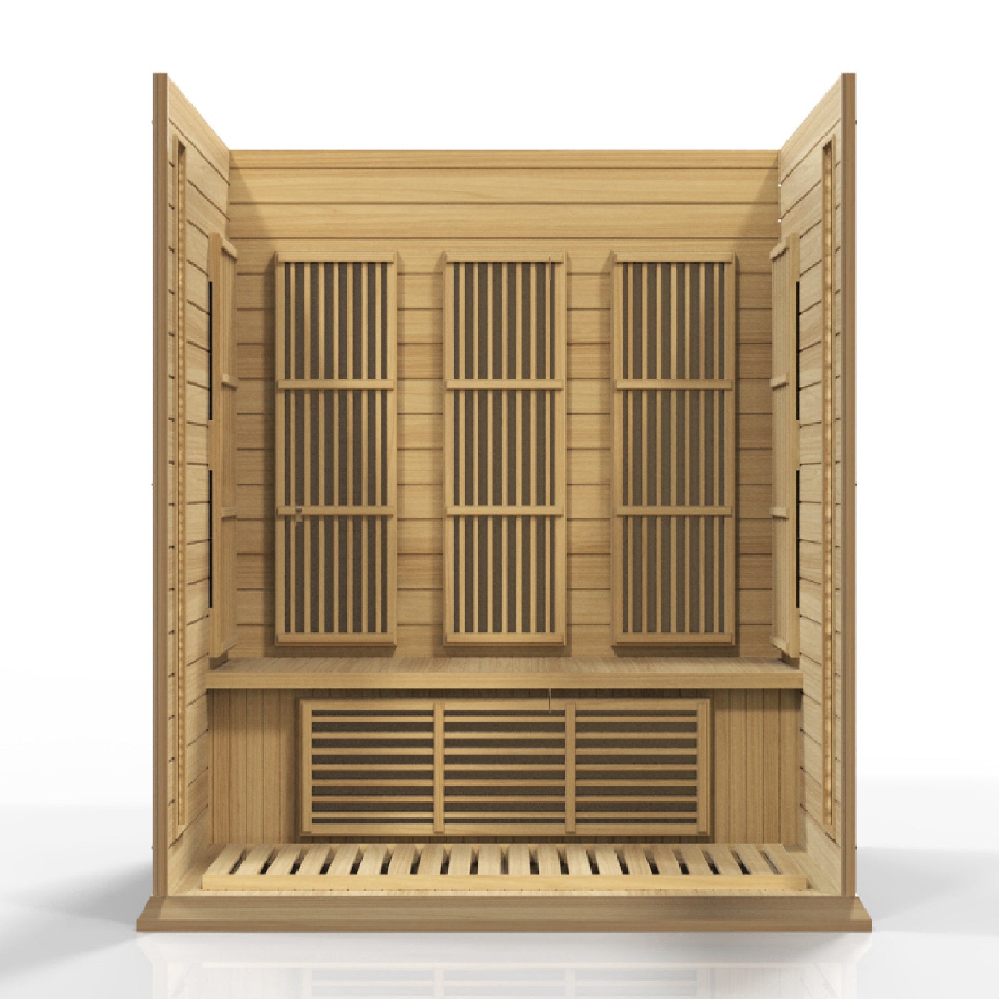 Maxxus 3 Person Low EMF FAR IR Sauna (MX-K306-01)