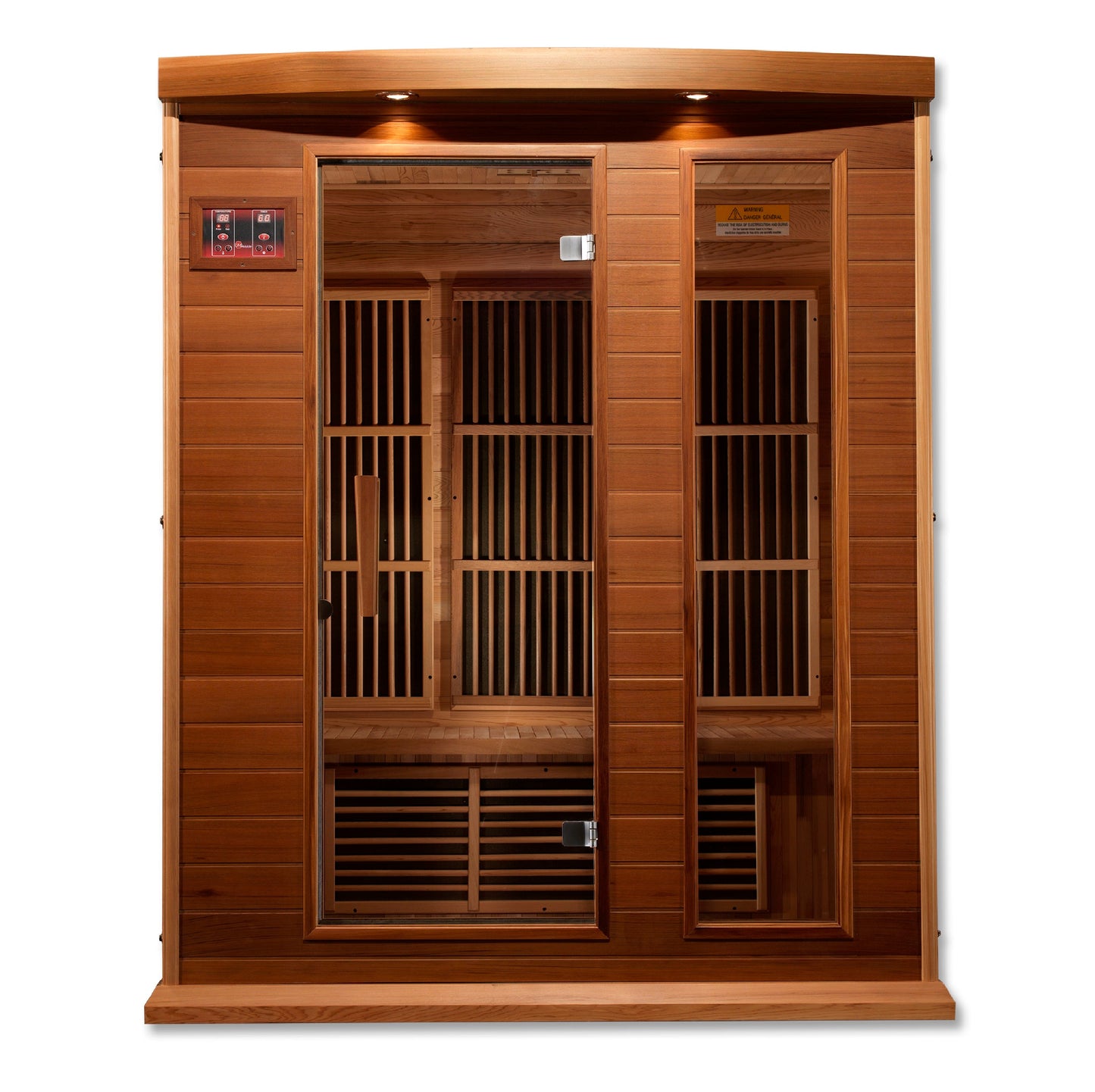 Maxxus "Montilemar" 3 Person Near Zero EMF FAR IR Sauna (MX-K306-01-ZF CED)
