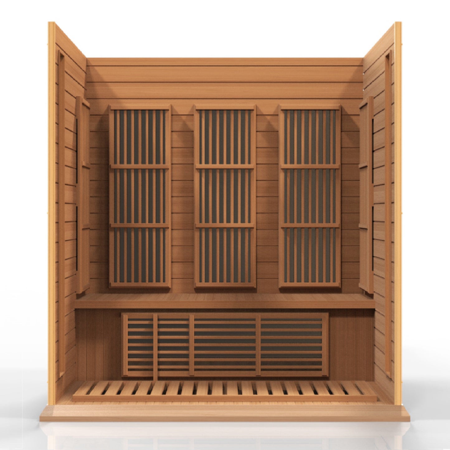 Maxxus 3 Person Low EMF FAR IR Sauna (MX-K306-01-CED)
