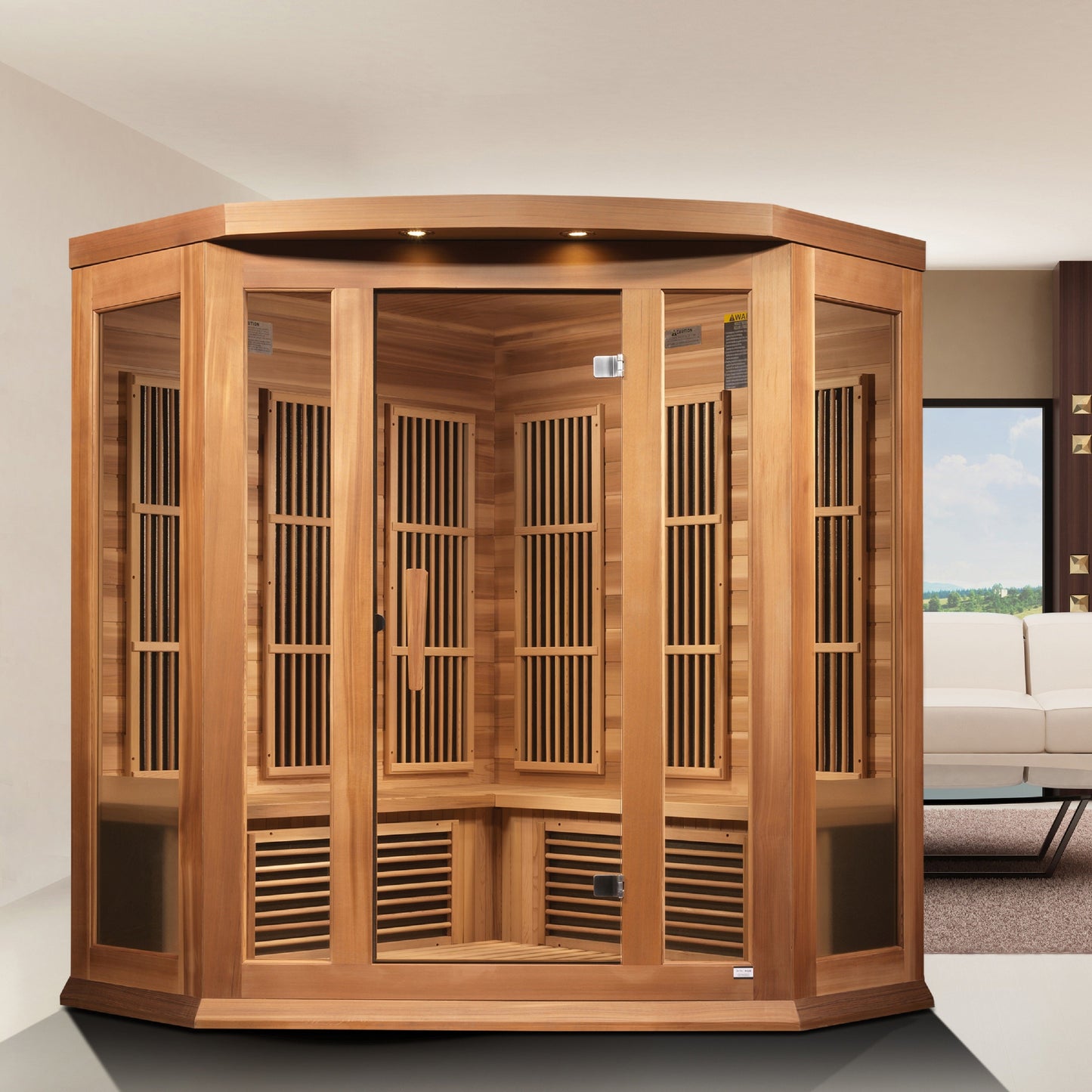 Maxxus 3 Person Low EMF FAR IR Sauna (MX-K356-01 CED)