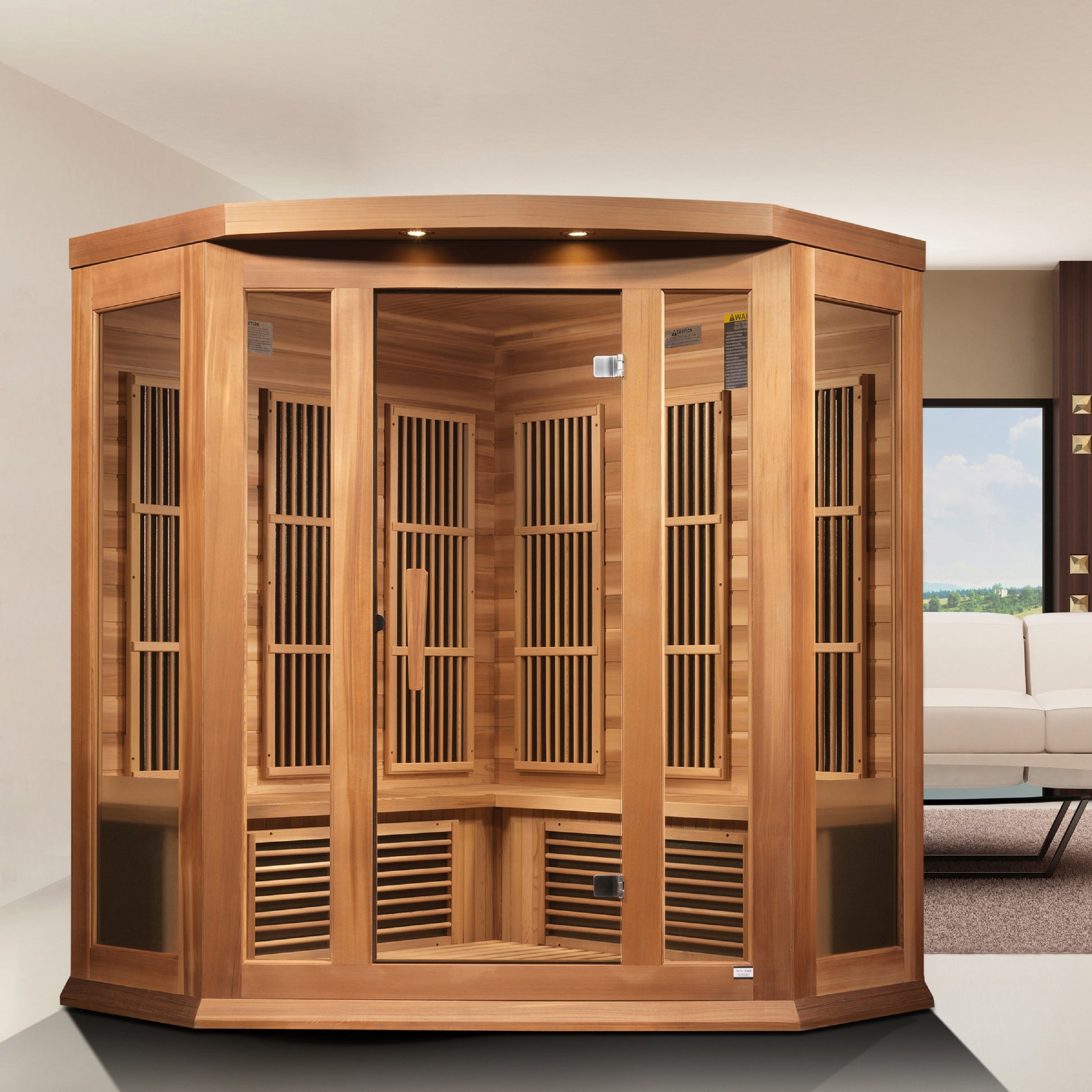 Maxxus 3 Person Low EMF FAR IR Sauna (MX-K356-01 CED)
