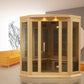 Maxxus 3 Person Low EMF FAR IR Sauna (MX-K356-01)
