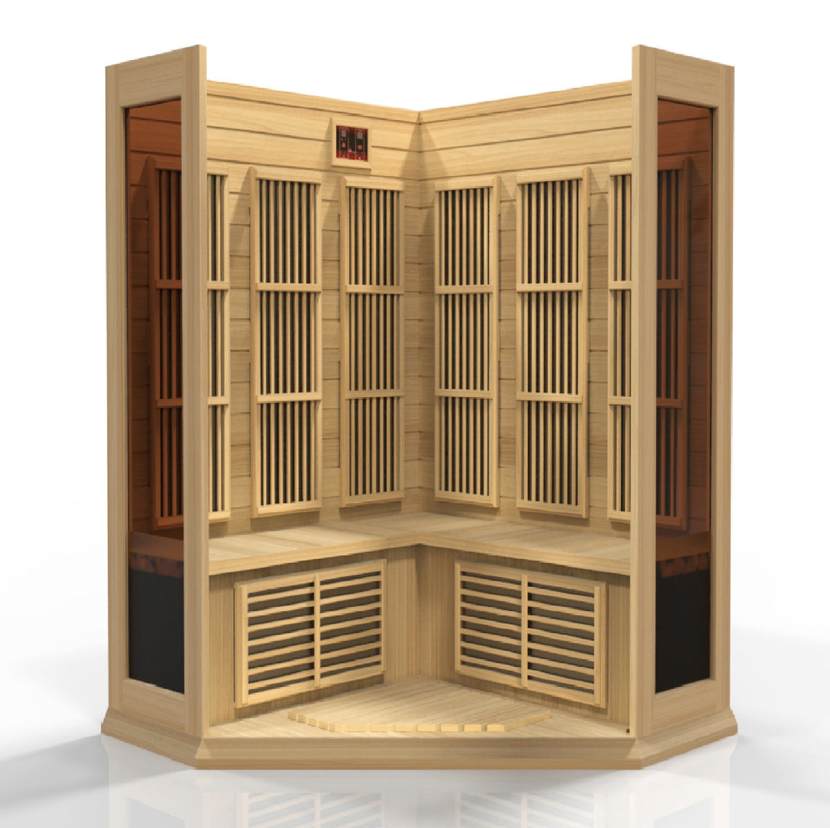 Maxxus 3 Person Low EMF FAR IR Sauna (MX-K356-01)