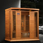 Maxxus Chaumont Edition 4 Person Near Zero EMF FAR Infrared Sauna - Canadian Red Cedar