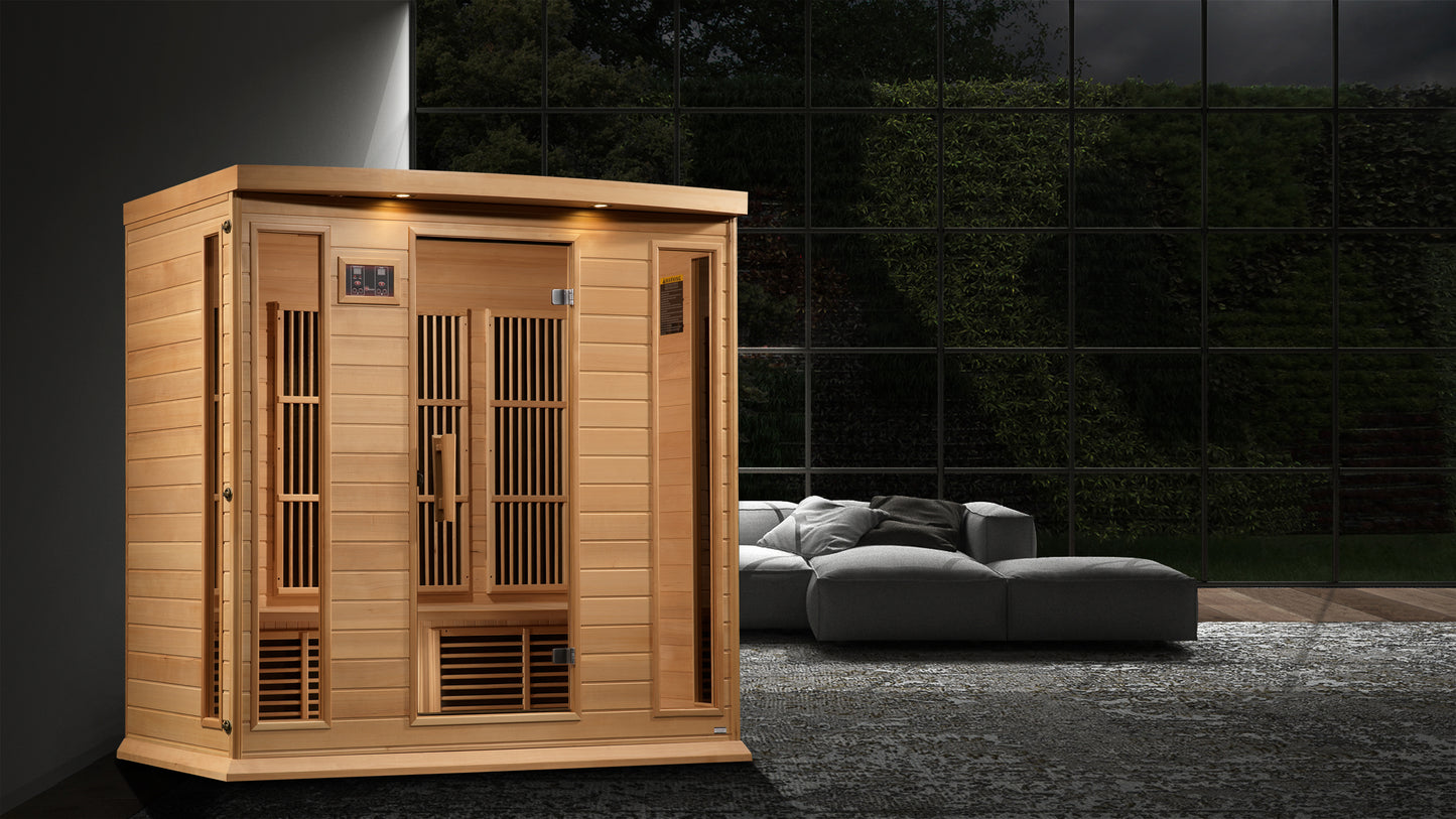 Maxxus 4 Person Low EMF FAR Infrared Sauna