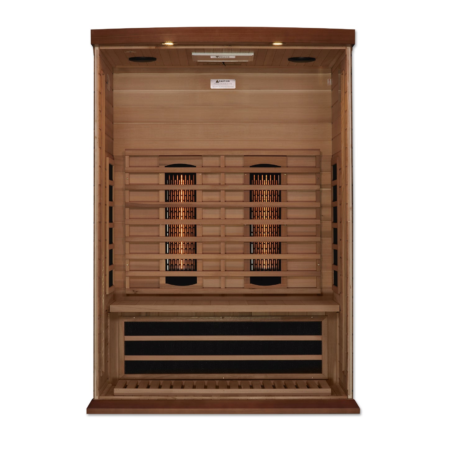 Maxxus 2-Person Full Spectrum  Near Zero EMF (Under 2MG) FAR Infrared Sauna