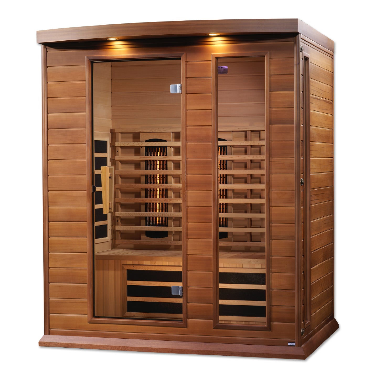 Maxxus 3-Person Full Spectrum  Near Zero EMF (Under 2MG) FAR Infrared Sauna