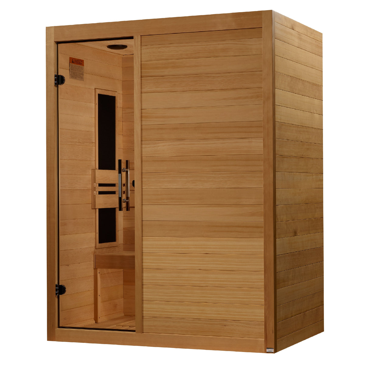 Maxxus "S-Line" 3 Person Low EMF FAR IR Sauna (MX-S306-01)