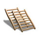 Dynamic Canadian Hemlock Sauna Backrest