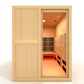 ***New 2026 Model*** YOGA3 3 Person Full Spectrum Nero Zero EMF FAR IR Sauna (MX-8366-03)
