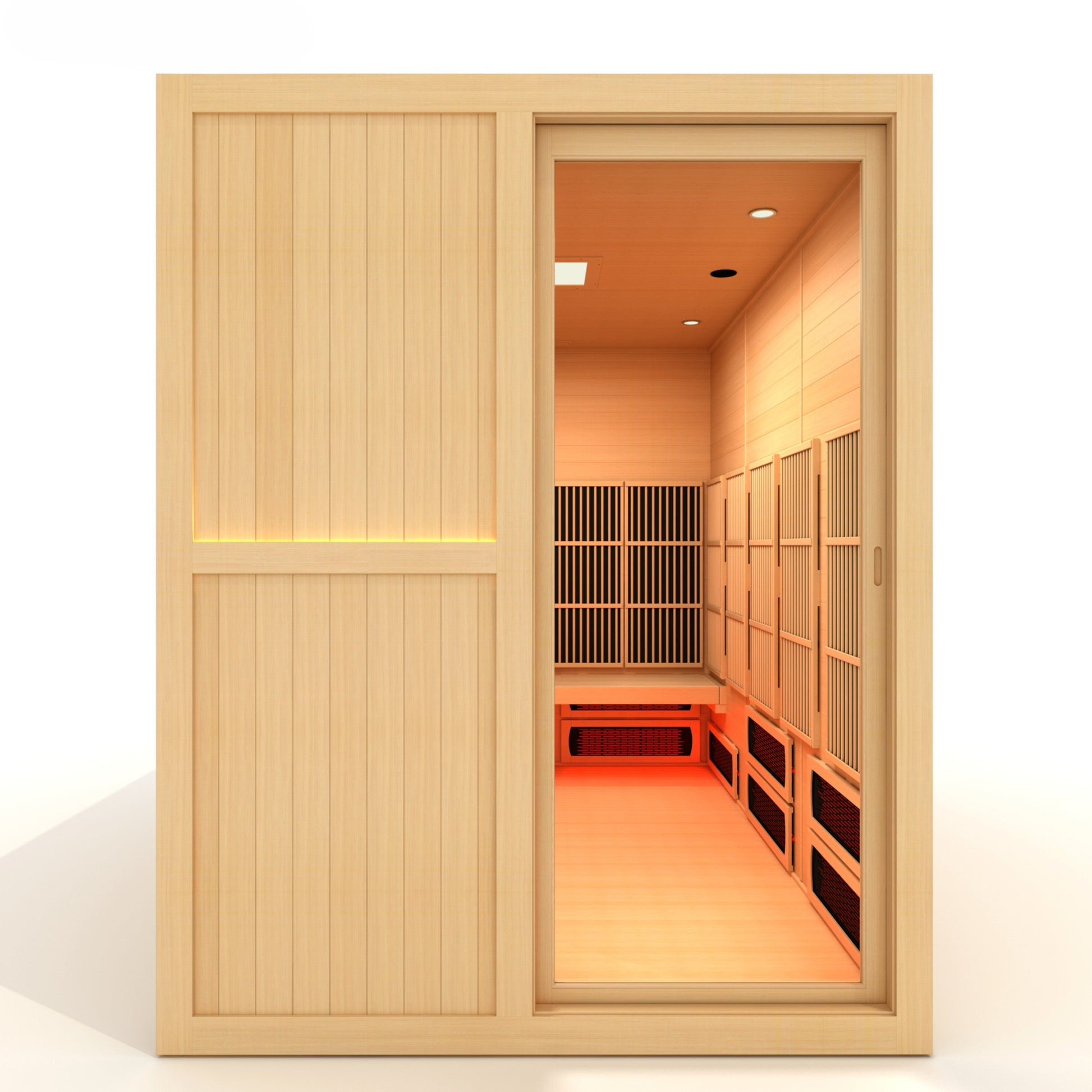 ***New 2026 Model*** YOGA3 3 Person Full Spectrum Nero Zero EMF FAR IR Sauna (MX-8366-03)