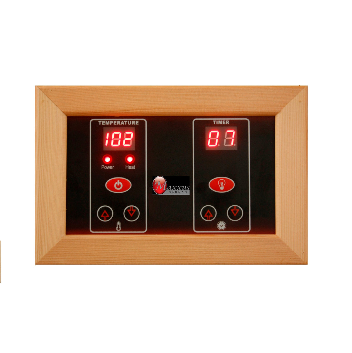 Maxxus 3 Person Low EMF FAR IR Sauna (MX-K306-01-CED)