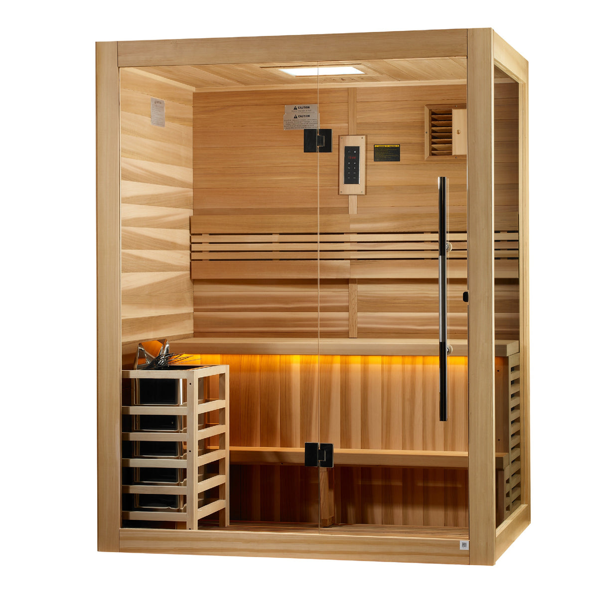 Golden Designs "Hanko" 2-3 Person Traditional Sauna (GDI-7202-01)