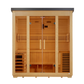 ***New 2026 Model*** Golden Designs "Vorarlberg" 5 Person Traditional Flat Roof Outdoor Sauna (GDI-8005-01)