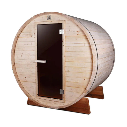 4-Person Pine Electric Heater Sauna