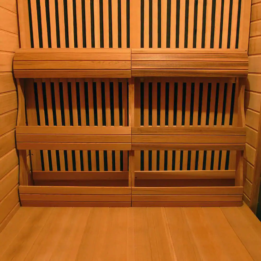 4-Person Cedar Infrared Sauna with 9 Carbon Heaters